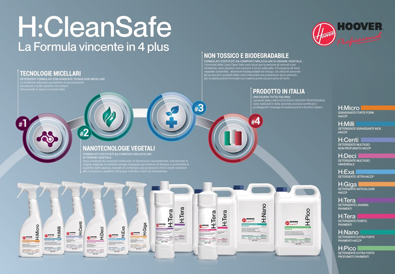 immagine linea detergenti hoover